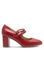 Czółenka - Sergio Bardi Czółenka WYL3303-2Z-SB Czerwony - miniaturka - grafika 1