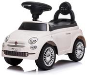 Chodziki - Jeździk Pchacz Chodzik Fiat 500 Gelato Biały - miniaturka - grafika 1