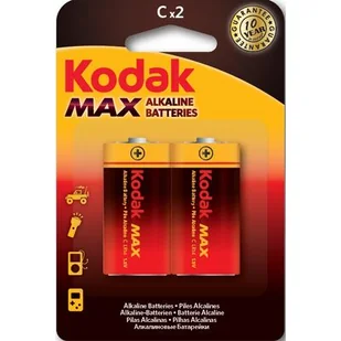 Bateria C/LR14 1,5 V KODAK MAX - Baterie i akcesoria - miniaturka - grafika 1
