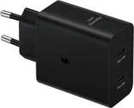 Ładowarki do telefonów - Ładowarka sieciowa Samsung 50W EP-T5020, czarna - miniaturka - grafika 1