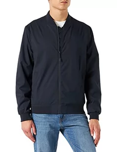 Springfield Męska kurtka Chaqueta Bomber, niebieski morski, L - Kurtki męskie - miniaturka - grafika 1