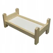 Domki dla lalek - ŁÓŻECZKO DREWNIANE DLA LALEK NOWOŚĆ !!! - miniaturka - grafika 1