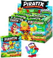 Figurki dla dzieci - PIRATIX Crazy Jungle Box 24 Sztuki Saszetek z Figurką i Akcesorium - miniaturka - grafika 1