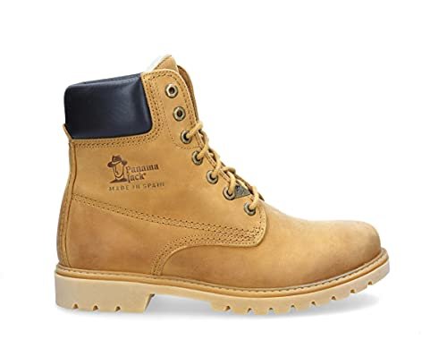 Panama Jack Panama 03 Wool Classics męskie kozaki z ciepłą podszewką, Żółty vintage, 43 EU