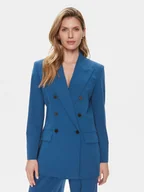 Marynarki i żakiety damskie - Hugo Marynarka Amalisa 50501428 Niebieski Relaxed Fit - miniaturka - grafika 1