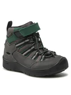 Buty dla chłopców - Keen Trekkingi Hikeport 2 Sport Mid Wp 1026604 Szary - miniaturka - grafika 1