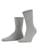 Skarpetki męskie - FALKE Uniseks Skarpety Run U SO Bawełna jednokolorowe 1 Para, Szary (Light Grey 3400), 37-38 - miniaturka - grafika 1