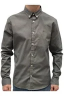 Koszule męskie - Calvin Klein koszula męska szara, Rozmiar XL - miniaturka - grafika 1