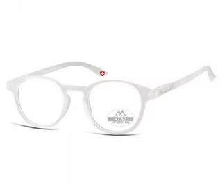 Okulary korekcyjne, oprawki, szkła - Montana Asferyczne Okulary Lenonki do Czytania moc: +1.00 Plusy MR52D - grafika 1