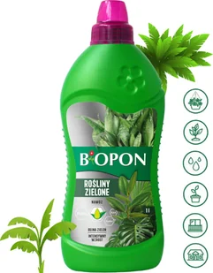 BOPON - Nawóz do roślin zielonych płyn 1L - Nawozy ogrodnicze - miniaturka - grafika 1