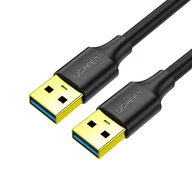 Kable komputerowe i do monitorów - Kabel USB 3.0 A-A UGREEN 3m (czarny) - miniaturka - grafika 1