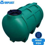 Zbiorniki na deszczówkę - UHP Zbiornik na wodę 250l UHP CISTERON G-250 Ciemnozielony - miniaturka - grafika 1