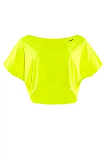 Koszulki i topy damskie - WINSHAPE WINSHAPE Krótkie damskie krótkie, super lekkie damskie funkcjonalny top Dt104 żółty żółty neonowy S DT104 - grafika 1