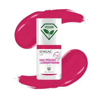 Lakiery hybrydowe - Semilac - Lakier klasyczny z odżywką 2w1 Breathable Technology 030 7ml - miniaturka - grafika 1