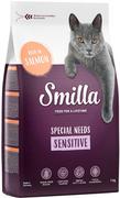 Sucha karma dla kotów - Smilla Adult Sensitive, bez zbóż, łosoś - 10 kg Dostawa GRATIS! - miniaturka - grafika 1