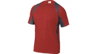 Odzież robocza - Delta Plus T-Shirt czerwono-szary z poliestru (100%) 160G szybkoschnący rozmiar L BALIRGGT BALIRGGT - miniaturka - grafika 1