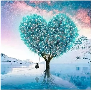 Haft diamentowy mozaika zestaw diamond painting 5d 30x30cm drzewo serce - Zabawki interaktywne dla dzieci Haft diamentowy mozaika zestaw diamond painting 5d 30x30cm drzewo serce - Zabawki interaktywne dla dzieci - miniaturka - grafika 1
