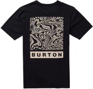 Koszulki męskie - t-shirt BURTON DEJAVIEW TEE True Black - miniaturka - grafika 1