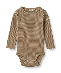 Wheat Piżama dla małych dzieci, uniseks, 3238 beżowy prążkowany pasek, 80 - Paski - miniaturka - grafika 1