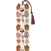 Zakładki do książek - Skona Ting Zakładka 132 ze wstążką Tulipany - miniaturka - grafika 1