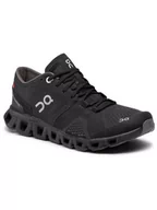 Buty sportowe damskie - On Running Buty damskie sneakersy Running Cloud X 4099701 BLACK/ASPHALT - miniaturka - grafika 1