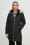 Kurtki damskie - Tommy Hilfiger kurtka puchowa damska kolor czarny zimowa WW0WW43234 - miniaturka - grafika 1