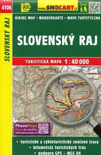 Slovensky Raj 1:40 000 - Shocart - Atlasy i mapy - miniaturka - grafika 1
