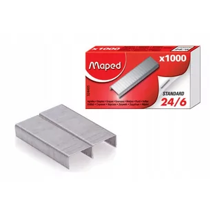 MAPED Zszywki 24/6 1000 sztuk ZSP.410 - Zszywki - miniaturka - grafika 1