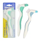 Produkty na nieświeży oddech - SPOKAR Z DENTURE 1szt. - szczoteczka do protez E1012 - miniaturka - grafika 1