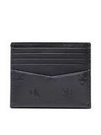 Etui na dokumenty i karty - Calvin Klein Jeans Etui na karty kredytowe Monogram Soft Cardcase 10Cc Aop K50K510434 Czarny - miniaturka - grafika 1