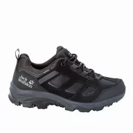 Buty trekkingowe damskie - Buty damskie na wędrówki Jack Wolfskin VOJO 3 TEXAPORE LOW W black - 35,5 - miniaturka - grafika 1