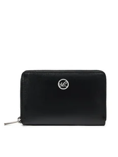 Semi Line Duży Portfel Damski P8271-0 Czarny - Portfele - miniaturka - grafika 1