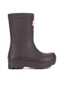 Kalosze damskie - Hunter Kalosze HFW-009 Bordowy - miniaturka - grafika 1