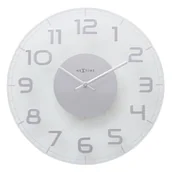 Zegary - Nextime Zegar ścienny "Classy" transparentny by 8817TR - miniaturka - grafika 1