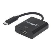 Adaptery i przejściówki - Konwerter Adapter Av USB-C3.1 Na Hdmi M/f 1080P/4K - miniaturka - grafika 1