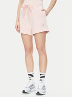 Spodenki damskie - adidas by Stella McCartney Szorty sportowe Stella McCartney True Casuals JI5060 Różowy Loose Fit - miniaturka - grafika 1
