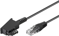 Kable miedziane - Goobay 60660 kabel telefoniczny 20 m Czarny 60660 - miniaturka - grafika 1