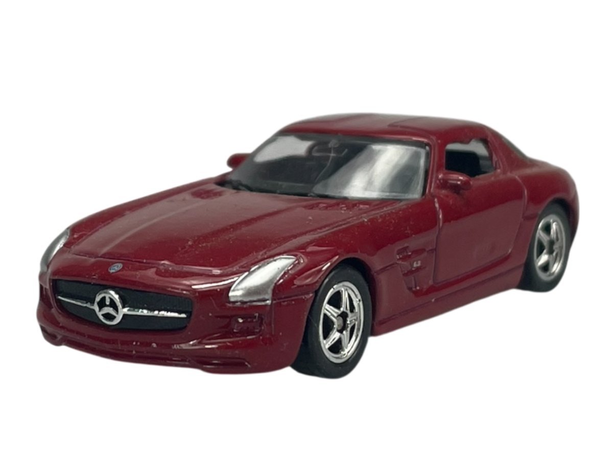 WELLY MERCEDES-BENZ SLS AMG CZERWONY 1:60 SAMOCHÓD NOWY METALOWY MODEL
