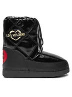 Śniegowce damskie - LOVE MOSCHINO Śniegowce JA24982G0LEB1000 Czarny - miniaturka - grafika 1