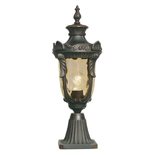 Elstead Lighting Lampa na cokół PHILADELPHIA w historycznym stylu - Lampy ogrodowe - miniaturka - grafika 1