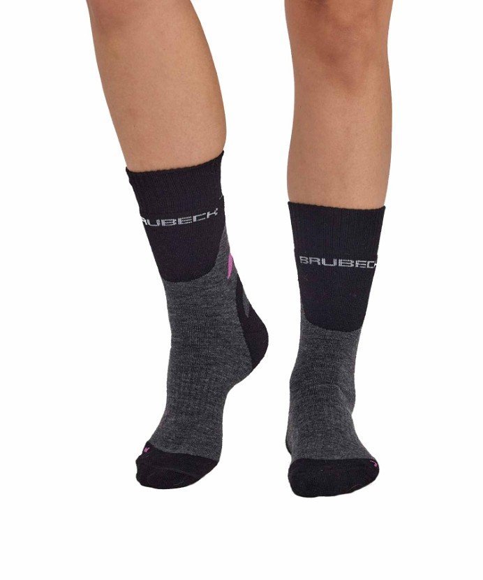 Skarpety trekkingowe damskie wełniane Brubeck Trekking Merino