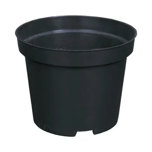 Doniczka produkcyjna śr.19 cm 3l czarna Donkwiat - Donice - miniaturka - grafika 1