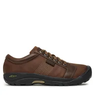 Półbuty męskie - Półbuty Keen Austin 1007722 Brązowy - miniaturka - grafika 1