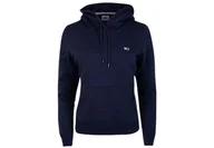 Bluzy damskie - TOMMY HILFIGER BLUZA DAMSKA TJW REGULAR FLEECE HOODIE NAVY DW0DW09228 C87 - Rozmiar: S - miniaturka - grafika 1