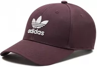 Czapki męskie - adidas Trefoil Baseball Cap HL9328, Mężczyzna, Czapka z daszkiem, Bordowy - miniaturka - grafika 1