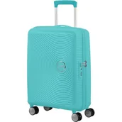 Walizki - Walizka AMERICAN TOURISTER SoundBox 55 cm Niebieski - miniaturka - grafika 1