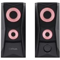 Głośniki komputerowe - Głośniki Trust GXT 606 Javv RGB-Illuminated 2.0 Speaker Set (25108) Czarne - miniaturka - grafika 1