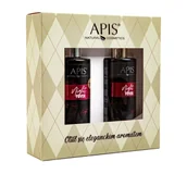 Zestawy kosmetyków damskich - Apis Night Fever zestaw prezentowy do pielęgnacji ciała balsam 300 ml + żel do mycia ciała 300 ml - miniaturka - grafika 1