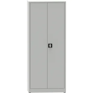 PARTNER B2B Warsztatowa szafa półkowa na narzędzia KOVONA JUMBO, 4 półki, spawana, 800 x 600 x 1950 mm, szara 178636 - Pozostałe wyposażenie warsztatu - miniaturka - grafika 1