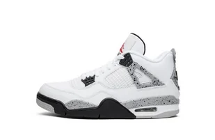 Air Jordan 4 Retro OG White Cement 42 - Moda i Uroda OUTLET - miniaturka - grafika 1